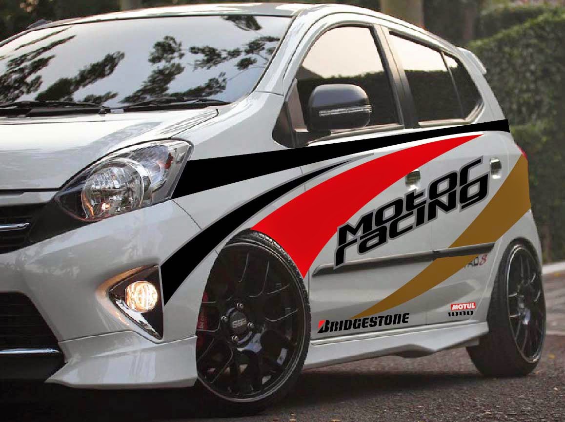 Modifikasi Mobil Warna Silver. Modifikasi Stiker Mobil Warna Silver