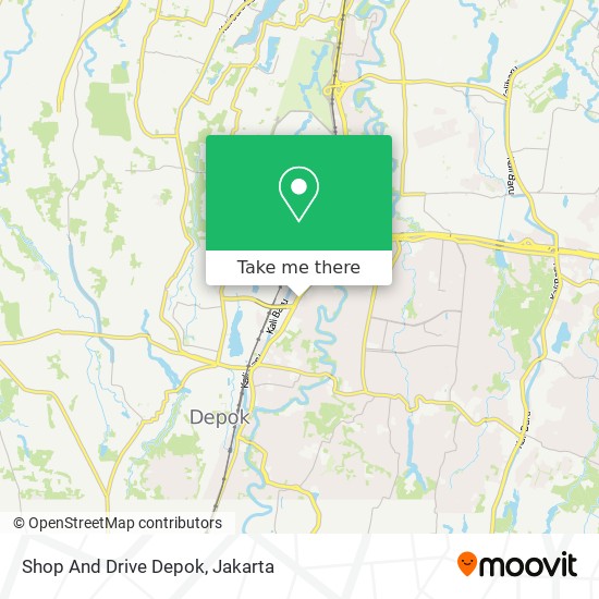 Shop N Drive Depok. How to get to Shop And Drive Depok in Depok by Bus or Train?