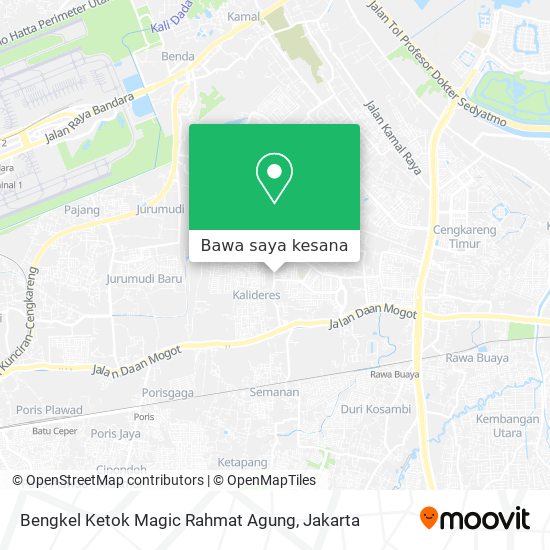 Ketok Magic Jakarta Barat. Cara ke Bengkel Ketok Magic Rahmat Agung di Jakarta Barat