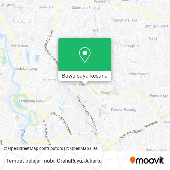 Tempat Latihan Mobil Terdekat. Cara ke Tempat belajar mobil GrahaRaya di Tangerang