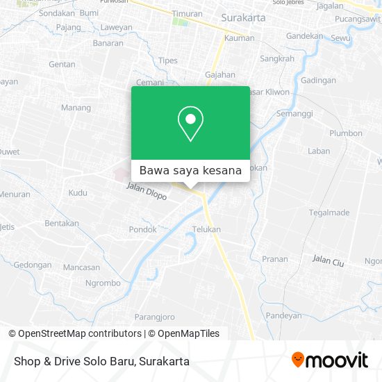 Shop N Drive Solo. Cara ke Shop & Drive Solo Baru di Sukoharjo menggunakan Bis?