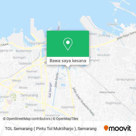 Pintu Tol Terdekat Arah Semarang. Cara ke TOL Semarang ( Pintu Tol Muktiharjo ) di Kota Semarang