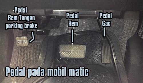 Gas Rem Mobil Matic. Cara mengemudi mobil matic – Blognya Arantan