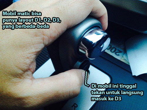 Fungsi Gigi D3 Pada Mobil Matic. Cara mengemudi mobil matic, kapan harus ganti ke D1, D2, D3