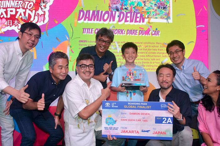 Cara Menggambar Mobil Fortuner. Toyota Dream Car Art Contest 2019, Terbangkan Damion Ke