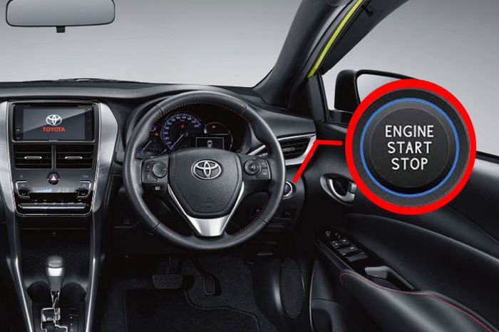 Cara Menghidupkan Mobil Toyota Rush 2019. Toyota Yaris TRD Sudah Ada Fitur Engine Start/Stop Button, Begini