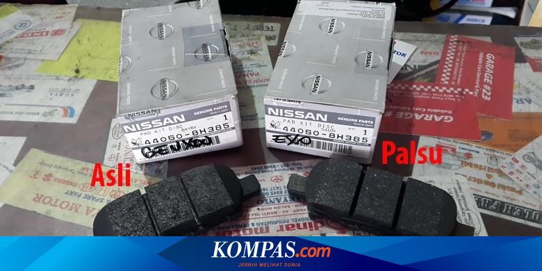 Kampas Rem Depan Grand Max Original. Ini Cara Bedakan Kampas Rem Orisinal dan Imitasi
