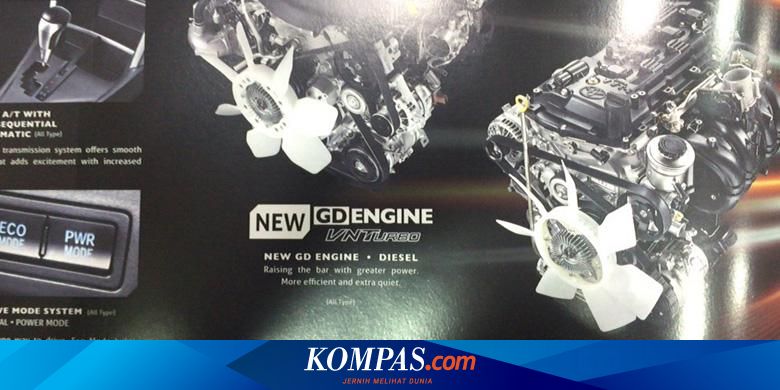 Apakah Innova Reborn Ada Turbo. Kelebihan Teknologi Diesel All New Kijang Innova
