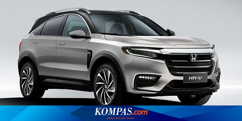 Harga Honda Hrv 2021 Redesign. Dimensi Lebih Besar dan Mesin Baru, Begini Wujud Honda HR-V
