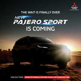 Gambar New Pajero Sport. Penantian Segera Berakhir, MMKSI Ungkap Gambar Teaser New