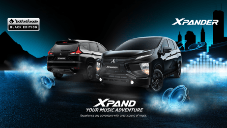 Harga Xpander Rockford Fosgate Black Edition 2021. Xpander RF Black Edition