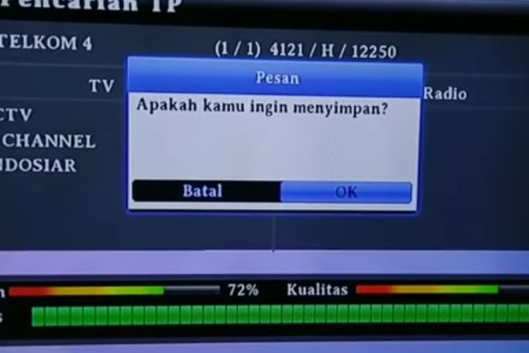 Cara Setting Receiver Parabola Venus Yaris. Bisa Dilakukan Sendiri, Begini Cara Setting Frekuensi SCTV dan