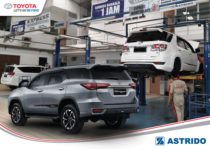 Biaya Service Berkala Toyota 2019. Berapa Biaya Servis Rutin Toyota Fortuner di Bengkel Resmi