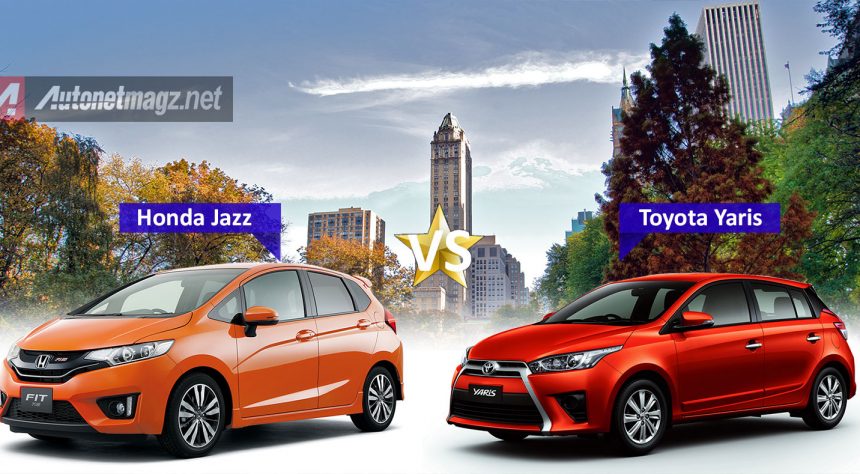 Yaris Trd Sportivo Vs Jazz Rs. Komparasi Perbandingan Toyota Yaris TRD Sportivo vs Honda Jazz