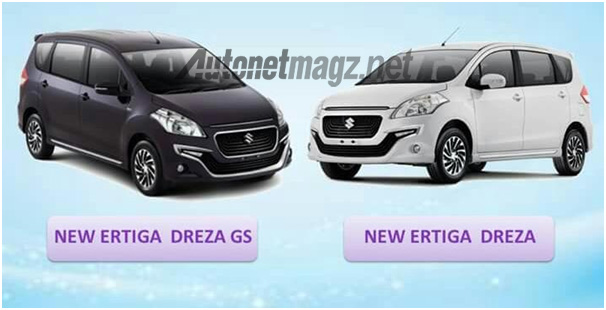 Perbedaan Ertiga Dreza Dan Ertiga Dreza Gs. suzuki ertiga dreza dan dreza gs