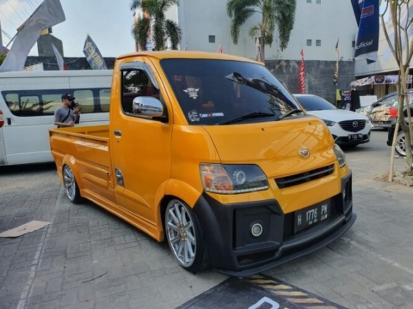 Modif Gran Max Pick Up Hitam. Ide Modifikasi Mobil Pick Up Agar Tampil Beda dan Keren