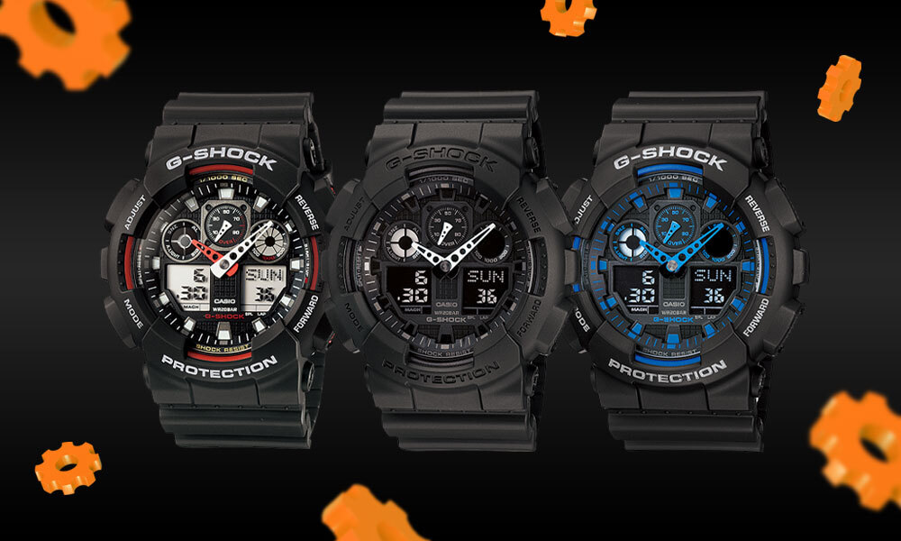 Cara Setting Jam Casio Analog. Cara Setting Jam G-Shock GA-100 Series, Gampang Banget!