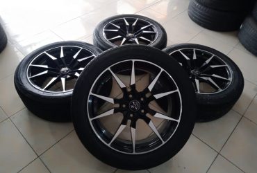 Velg Ring 17 Toyota Rush. Velg Oem Mobil Bekas Rush Ring 17 Pcd 5x114,3 Plus Ban R17