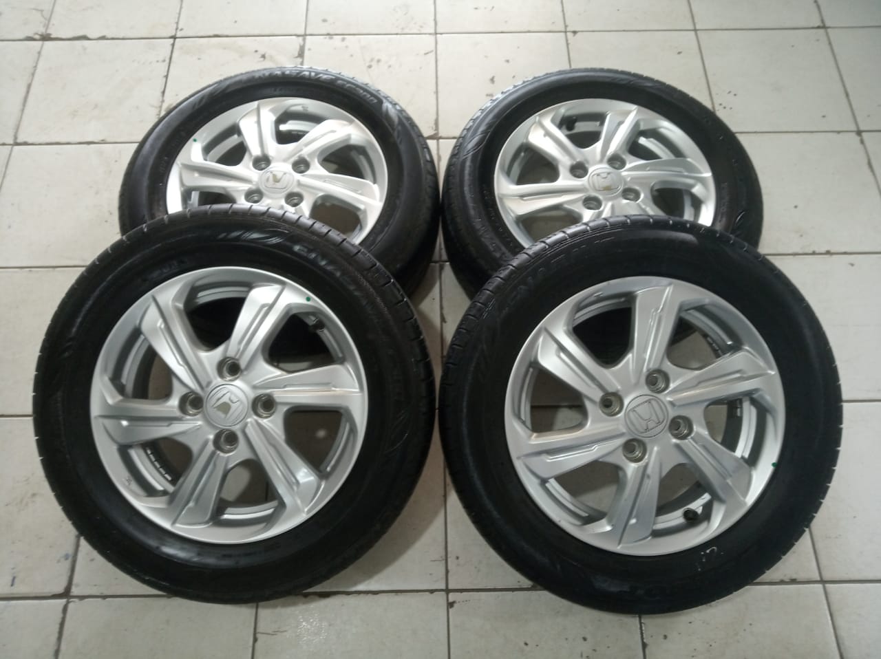 Velg Oem Brio Rs. Jual Jual Velg Oem Brio E Ring 14 Pcd 4x100 Silver