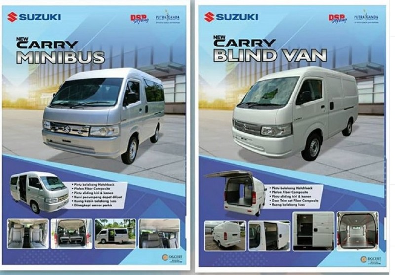 Harga New Carry Minibus 2020. Bocoran Harga Suzuki New Carry Minibus dan Blind Van, Tembus