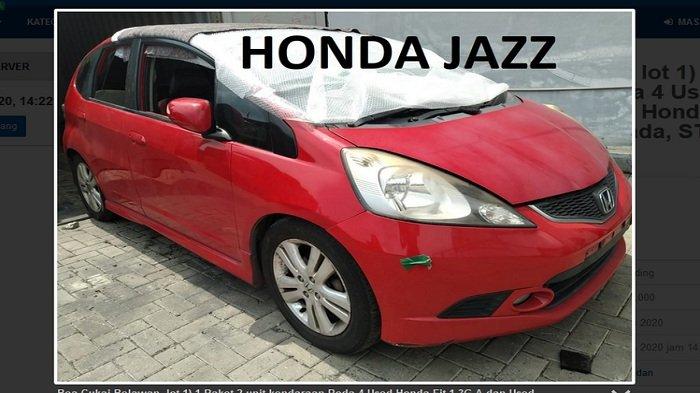 Harga Honda Jazz Bekas Ae. Mobil Bekas Murah Lelang Hasil Sitaan Bea Cukai, Honda Jazz