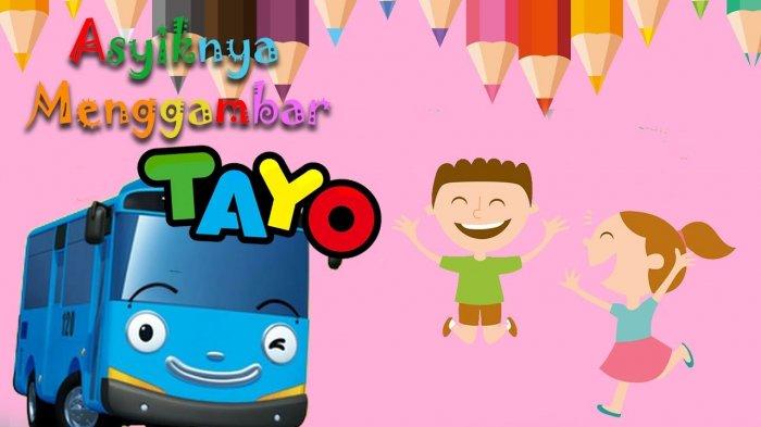 Cara Gambar Tayo. Video Tutorial Cara Menggambar Tayo the Little Bus, Ternyata