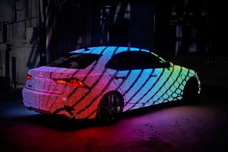 Foto Mobil Yang Keren. 6 Foto mobil berbalut LED warna-warni ini keren banget