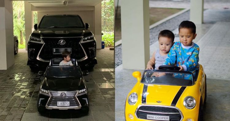 Harga Mobil Anak Anak. Intip harga mobil-mobilan 7 anak seleb