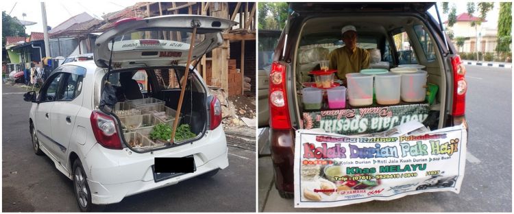 Jualan Makanan Di Mobil. 10 Potret pedagang jualan pakai mobil ini lucunya antimainstream