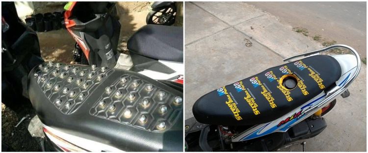 Tempat Duduk Motor Namanya. 20 Desain jok motor absurd, bentuknya bikin orang melongo