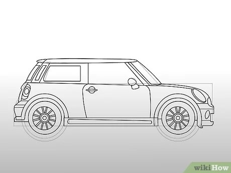Cara Menggambar Mobil Lamborghini Dengan Pensil. Gambar Mobil Pensil