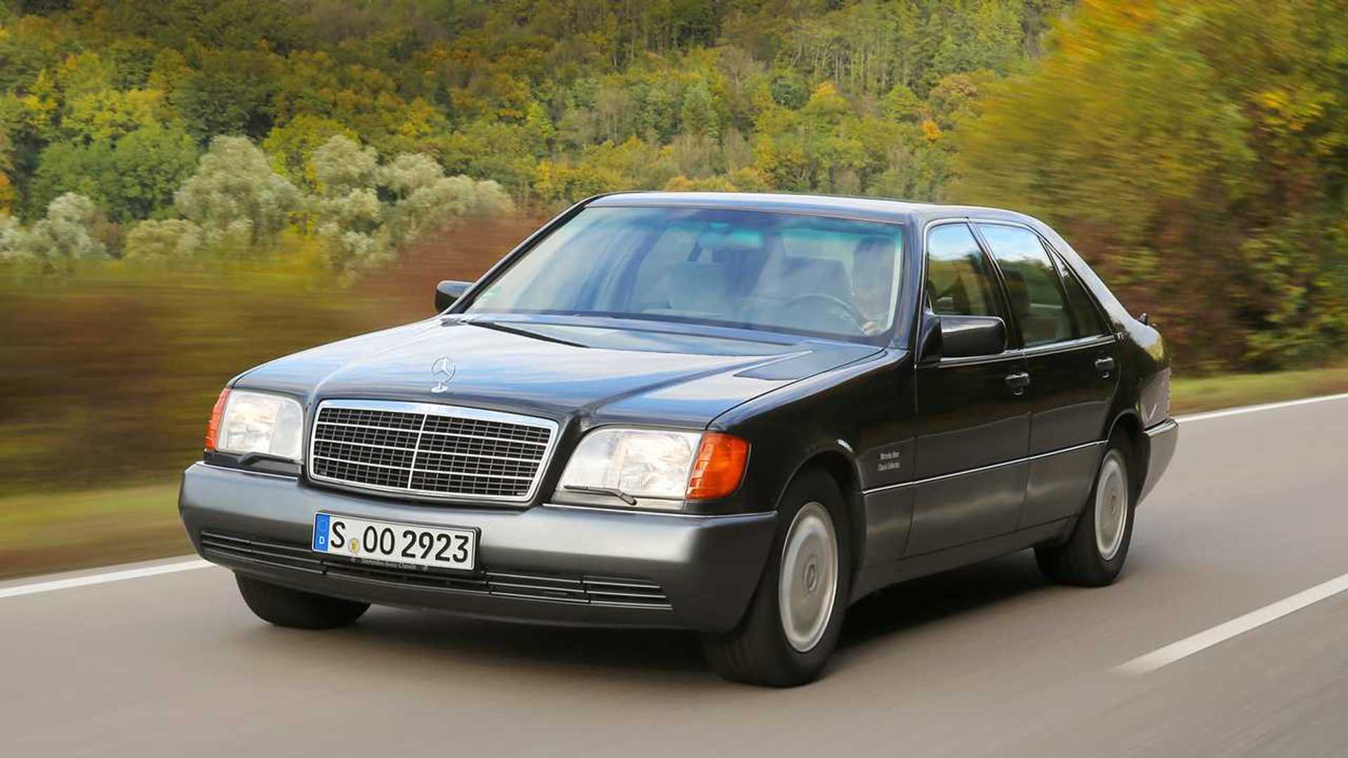 Mercedes Benz S Class W140. Mercedes-Benz 600 SEL (W140) 1991; S-Class Paling Jumbo di