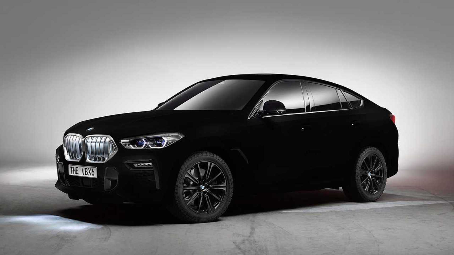 Mobil Bmw Warna Hitam. BMW X6 Vantablack: SUV Terhitam di Dunia, Gelap Total Tanpa