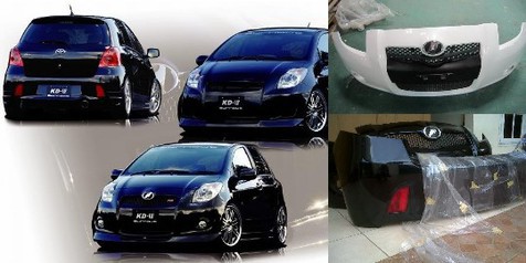 Biaya Upgrade Yaris 2006 Ke 2013. Yaris Lama Jadi Baru Dengan Dress Up 2012