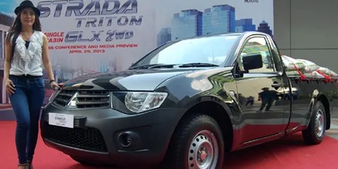 Strada Triton Single Cabin Modifikasi. Single Cab 4x2 Lengkapi Varian Mitsubishi Strada Triton