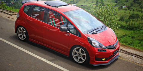 Harga Honda Jazz Bekas Riau. Modifikasi Jazz Riau, Tergoda Aura Sporti JDM