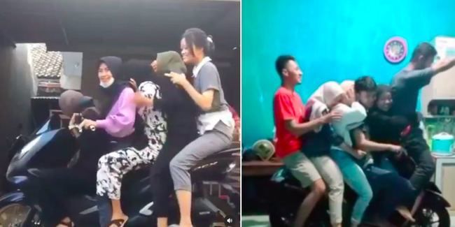Jual Beli Odong Odong Mobil Bekas. Viral, Tren 'Naik Odong-Odong' Pakai Sepeda Motor Standar