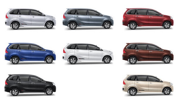 Letak Kode Warna Cat Mobil Xenia. Daftar Warna Mobil Daihatsu Xenia dari Tiap Generasi