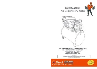 Nama Spare Part Kompresor Angin. Air Compressor J Series