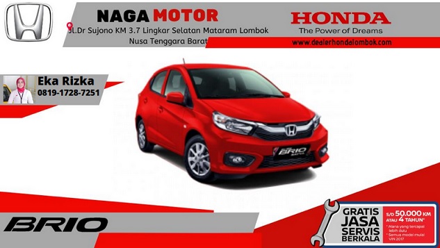 Harga Honda Jazz Baru Di Lombok. NEW HONDA BRIO SATYA