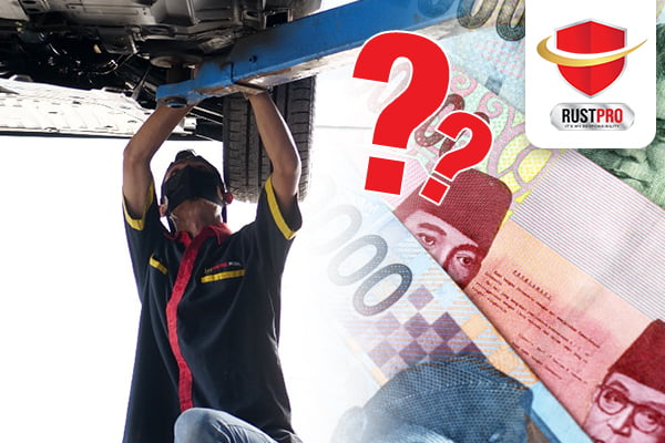 Harga Anti Karat Kolong Mobil. Daftar Harga Anti Karat Kolong Mobil di Berbagai Bengkel