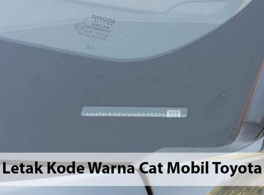 Kode Warna Cat Mobil Suzuki. Kode Warna Cat Mobil Toyota Calya