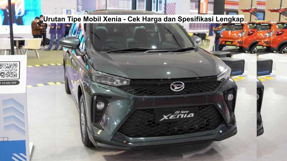 Tipe Xenia Dari Terendah Sampai Tertinggi. Urutan Tipe Mobil Xenia – Cek Harga dan Spesifikasi Lengkap