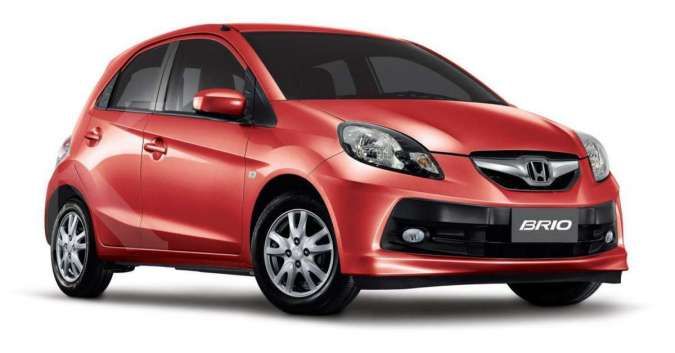 Harga Mobil Brio Merah. Kini mulai Rp 70 jutaan, harga mobil bekas Honda Brio makin