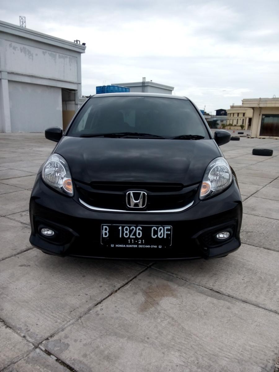 Harga Mobil Bekas Brio Matic 2016. Honda brio E satya 2016 matic hitam km 3 rban