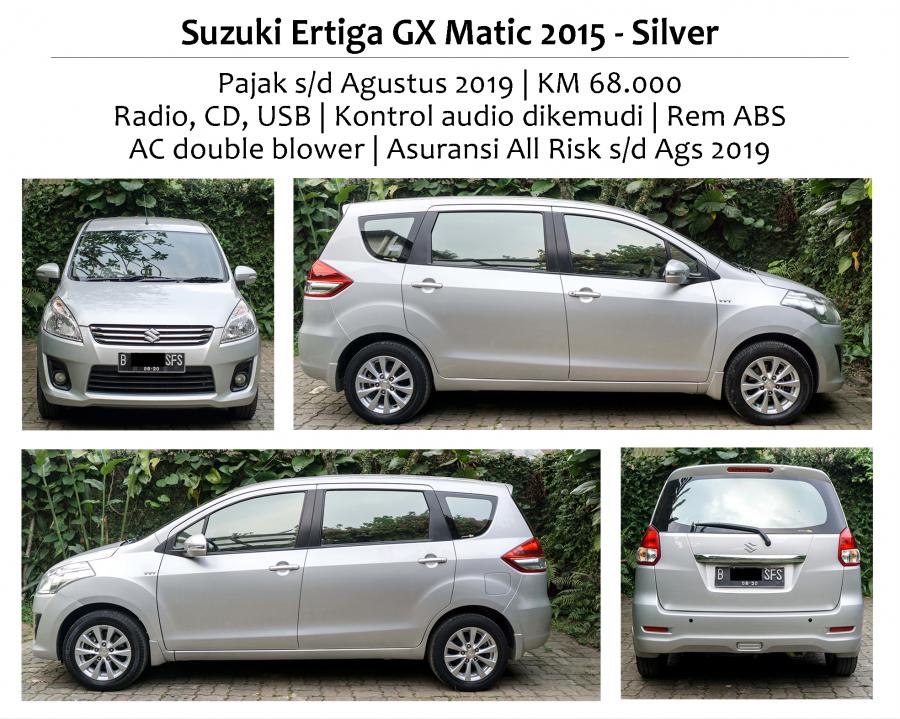 Harga Mobil Bekas Ertiga Gx 2015 Matic. Suzuki Ertiga GX Matic, 2015