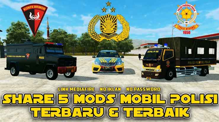 Mod Bussid Truk Polisi. √ MOD Bussid Mobil Polisi Patwal, Brimob, Militer: Download & Install