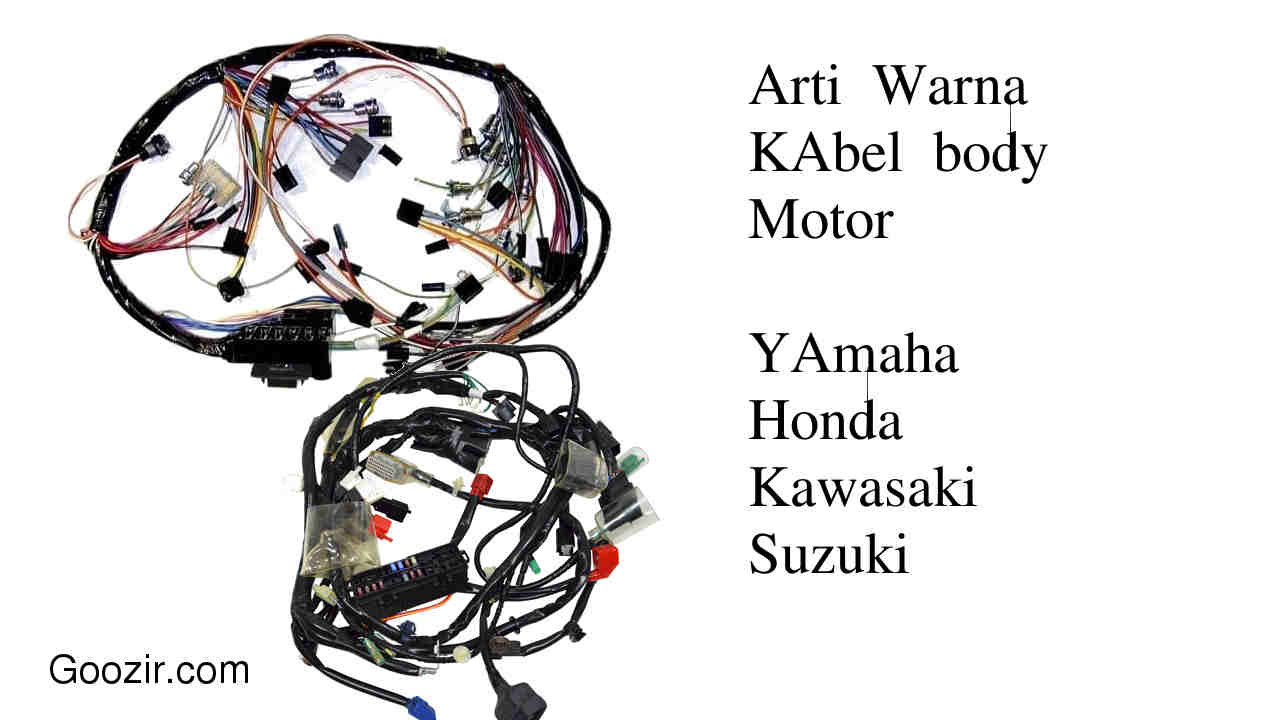 Warna Kabel Motor Suzuki. Arti Warna Kabel Body Motor Yamaha, Honda, Kawasaki Dan Suzuki