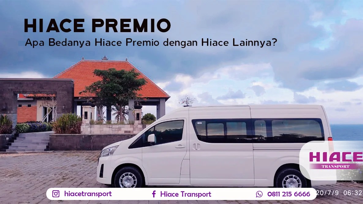 Perbedaan Hiace Commuter Dan Premio. Apa bedanya Hiace Premio dengan Hiace Lainnya?