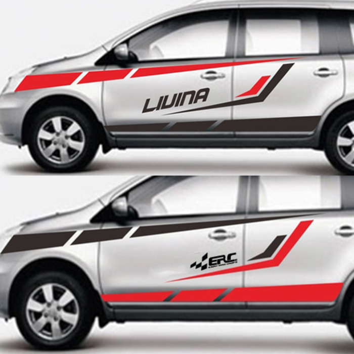 Modifikasi Stiker Grand Livina. cutting mobil Livina di Bandung